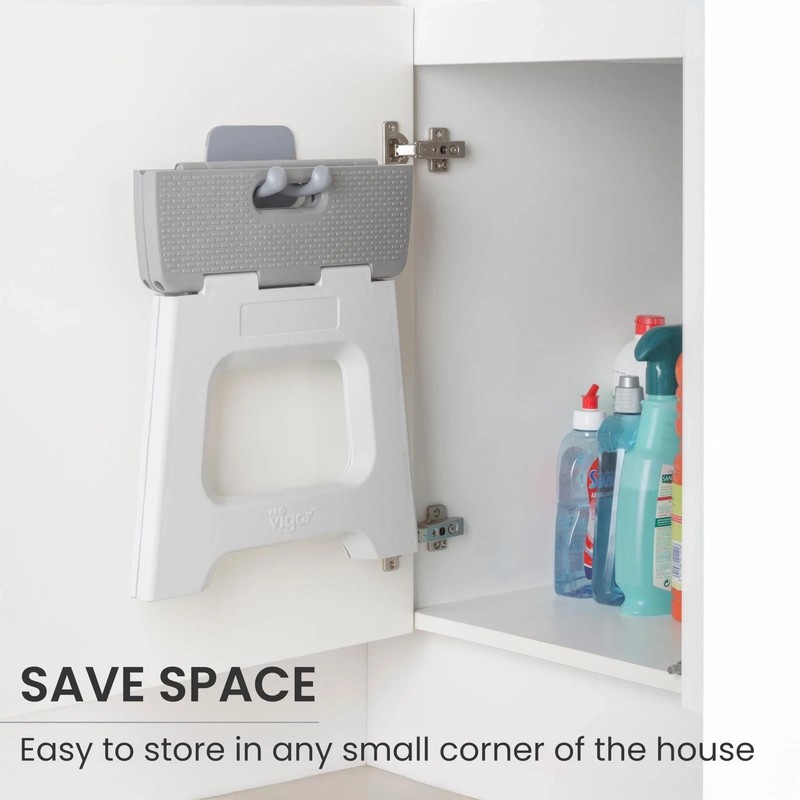 Vigar Compact Step Stool Foldable 12-1/2-inch Step Stools for Adults gallery