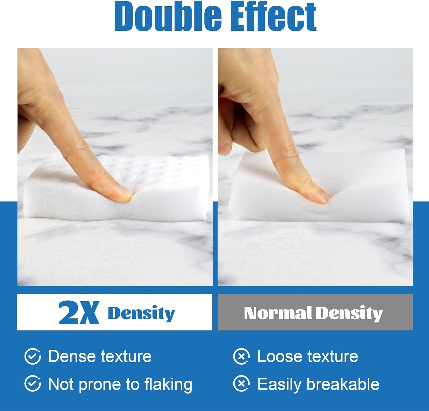 High Density Magic Sponge Eraser Melamine Foam Multipurpose Cleaning Scrubber gallery