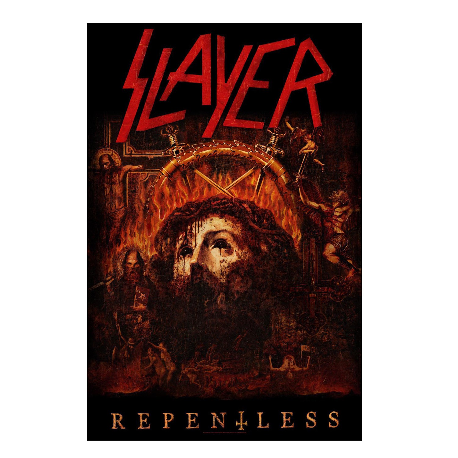 Slayer Repentless Tapestry Fabric Cloth Poster Flag Wall Banner - Box 5 gallery