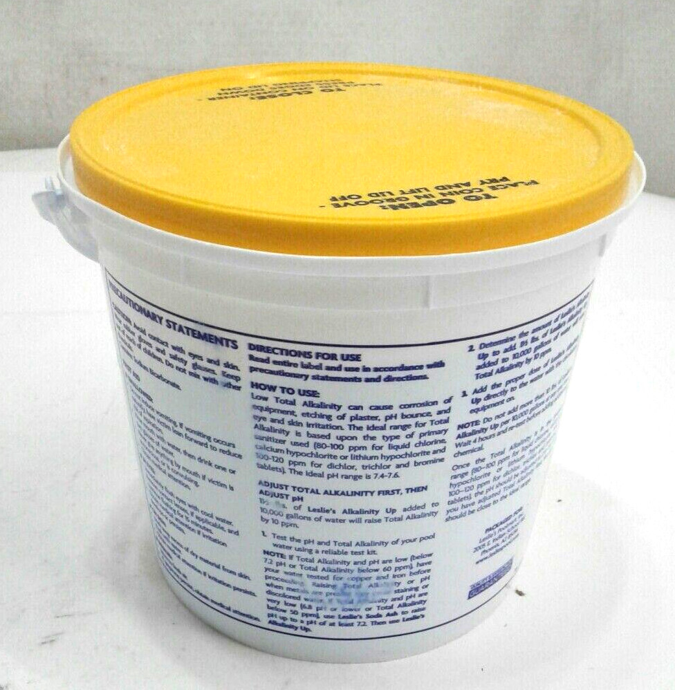 Leslie's 14060 Alkalinity Up Adjuster F/Raising Total Alkalinity In Pools 5 lbs gallery