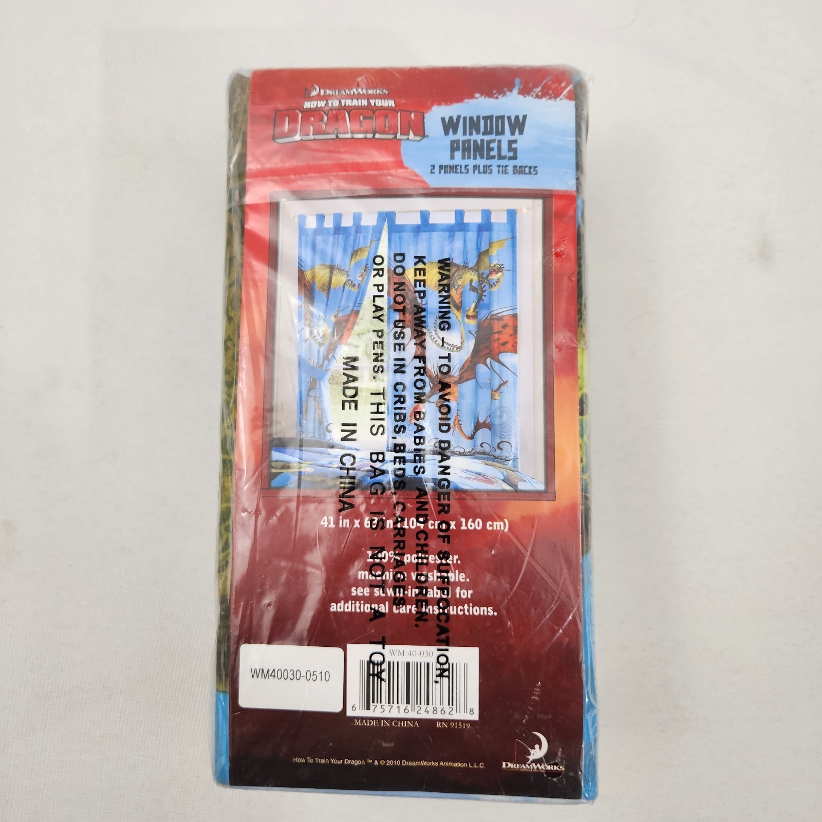 RARE How To Train Your Dragon HTTYD Window Curtains - Hookfang Barf Belch Terror gallery