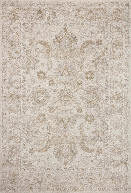 Odette Collection ODT-03 Ivory/Beige 7'10" x 10' Area Rug for Elegant Spaces gallery