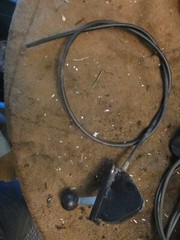 TORO 20692 Tecumseh TVS100 engine throttle cable