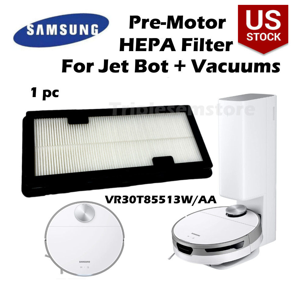 Replacement HEPA Filter fits for Samsung Jet Bot + Robot Vacuum - VR30T85513W/AA
