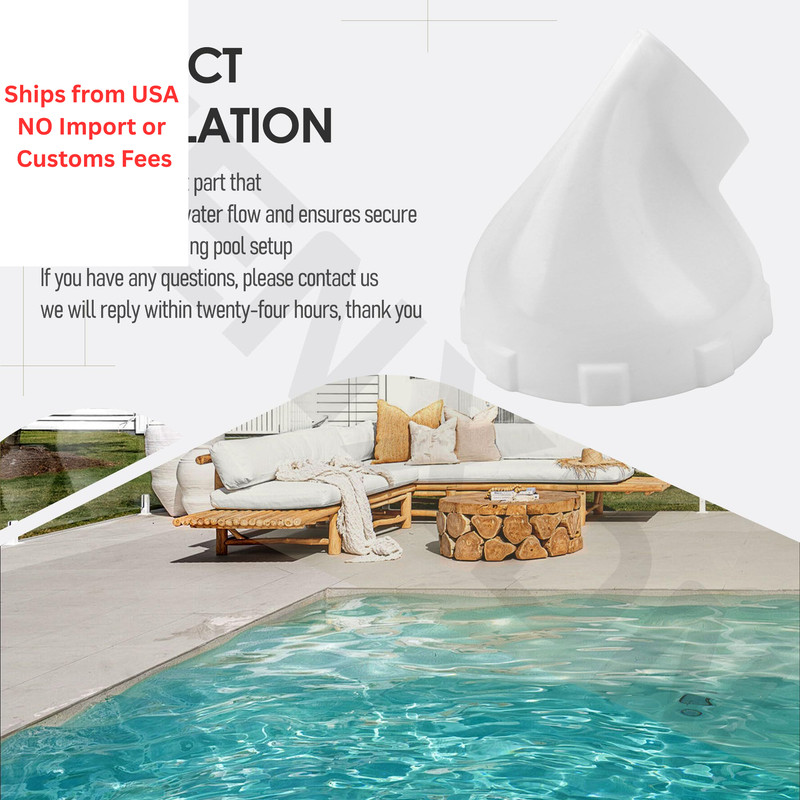 Enhanced Angled Pool Nozzle Compatible with Intex Bestway Pools white gallery