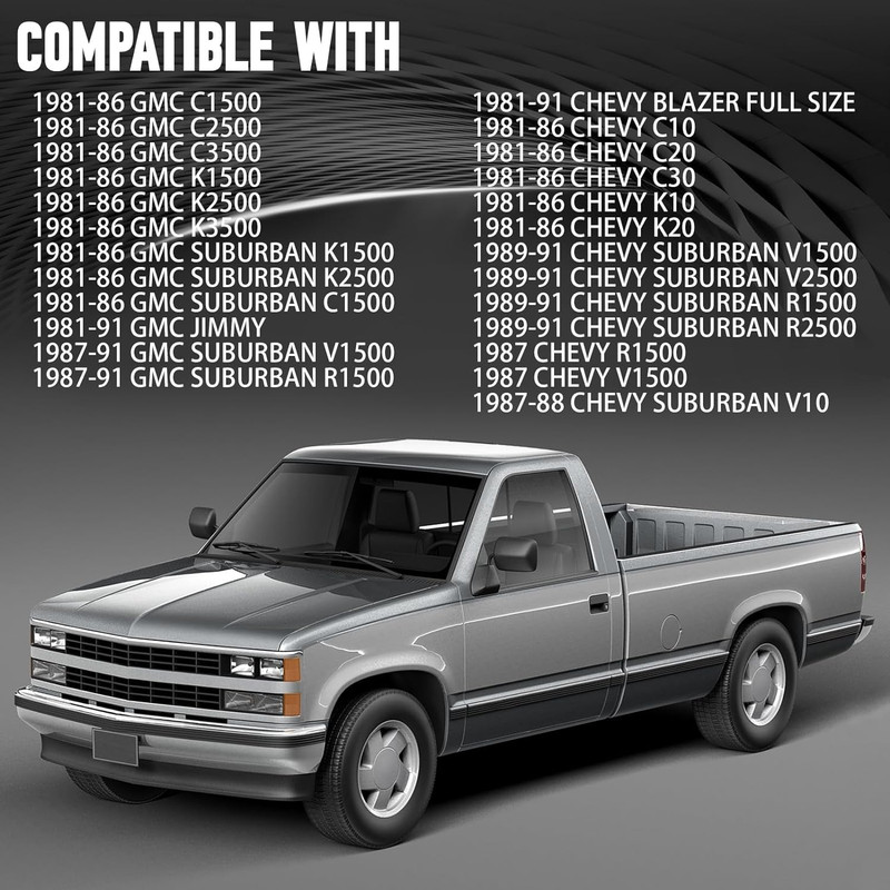 Front Door Window Run Channel Felt Trim Seal Weather Stripping Kit Fit for Chevy gallery