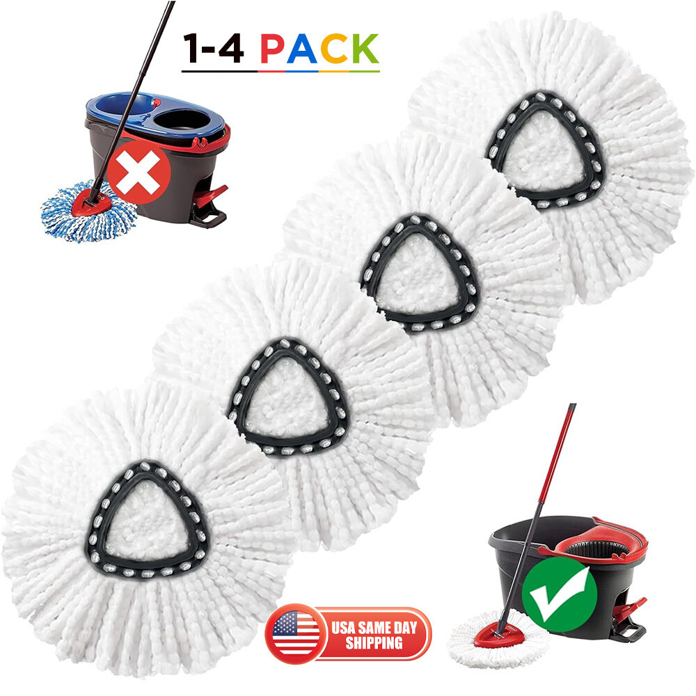 Replacement Microfiber Mop HEAD For O-Cedar Spin Mop Easy Clean Wring Refill gallery