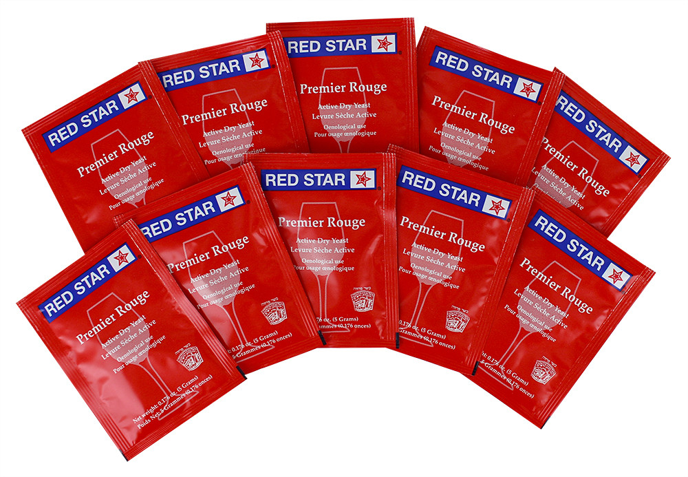 Red Star Premier Rouge formerly Pasteur Red Dried Wine Yeast (10 Packets) gallery