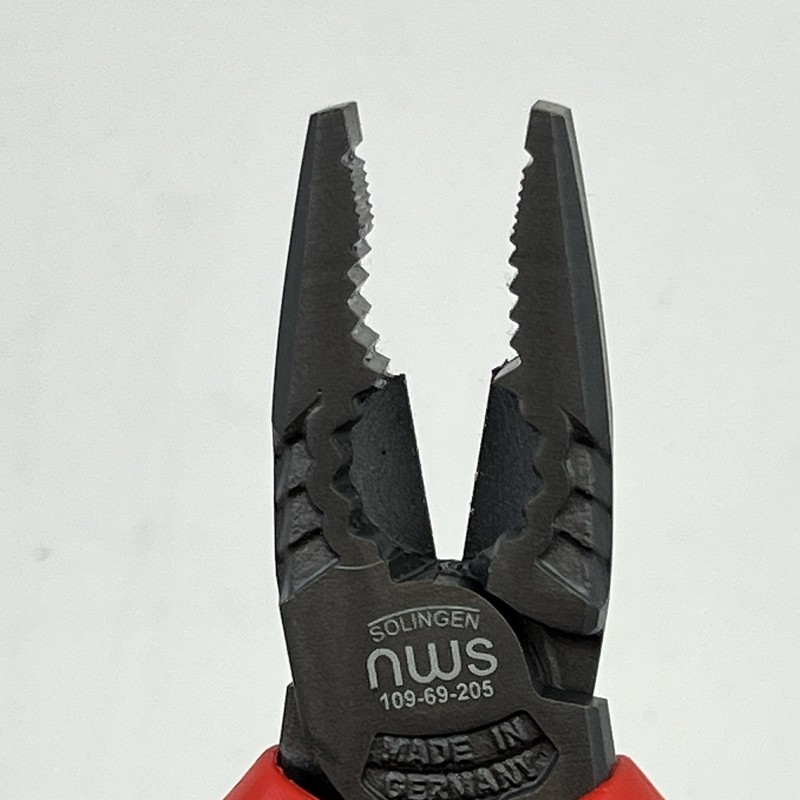 NWS 8" High Leverage Combination Pliers CombiMax Titan Finish Soft Grip gallery