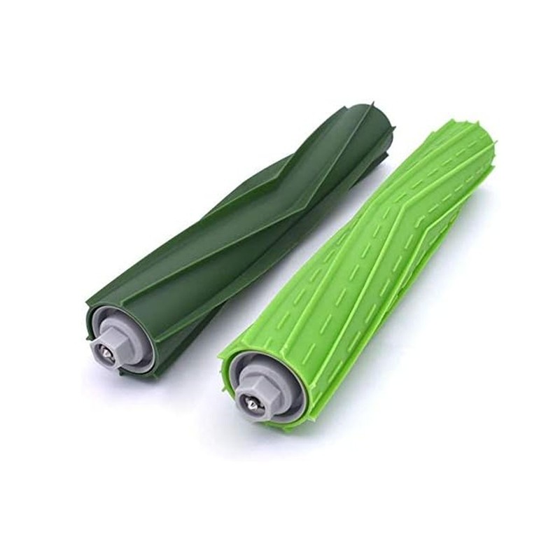 Dual Multi Surface Rubber Brush Rollers for iRobot Roomba e i j Series 2 Set gallery