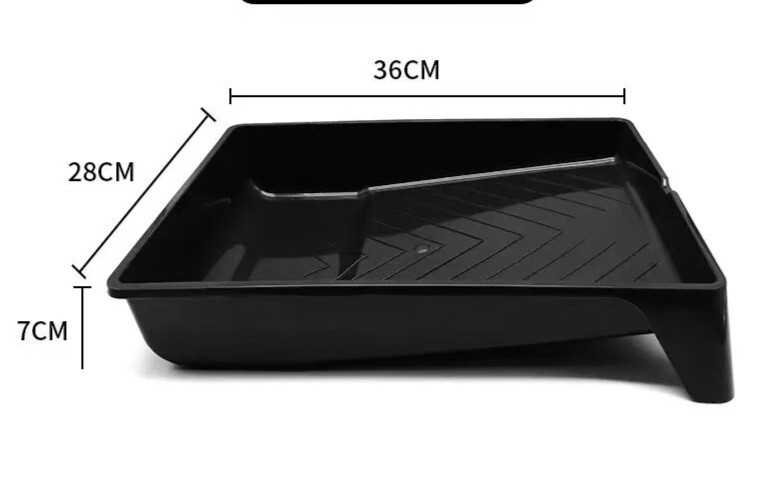 Jhome 11006 9"/4" plastic paint tray for Metal and Plastic Roller Trays gallery