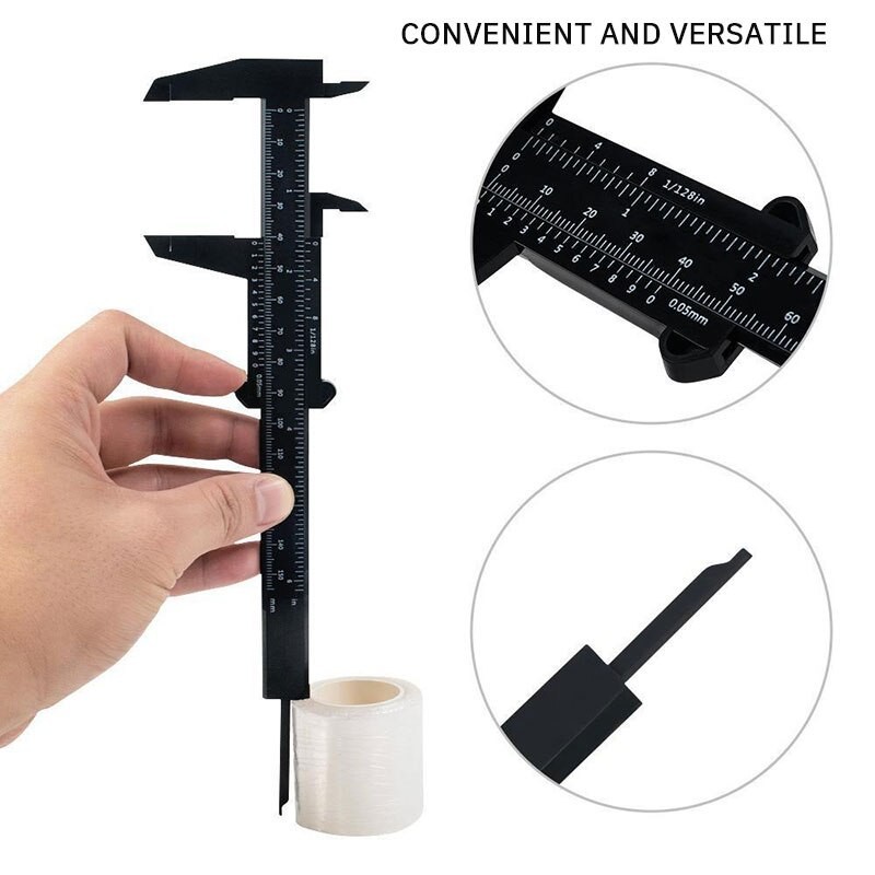 1PC Plastic Vernier & Digital Caliper 0 to 150mm High Precision Measurement Tool gallery