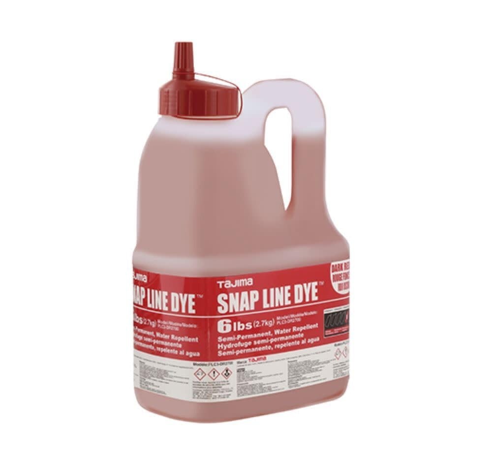 6-lb Dark Red Semi-Permanent Snap-Line Dye with Durable Bottle & Easy-Fill Nozzl gallery