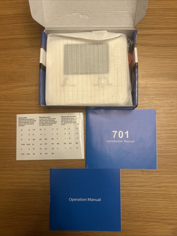 ELECTECK Non-Programmable Digital Thermostat for Home, up to 1 Heat/1 Cool wi... gallery