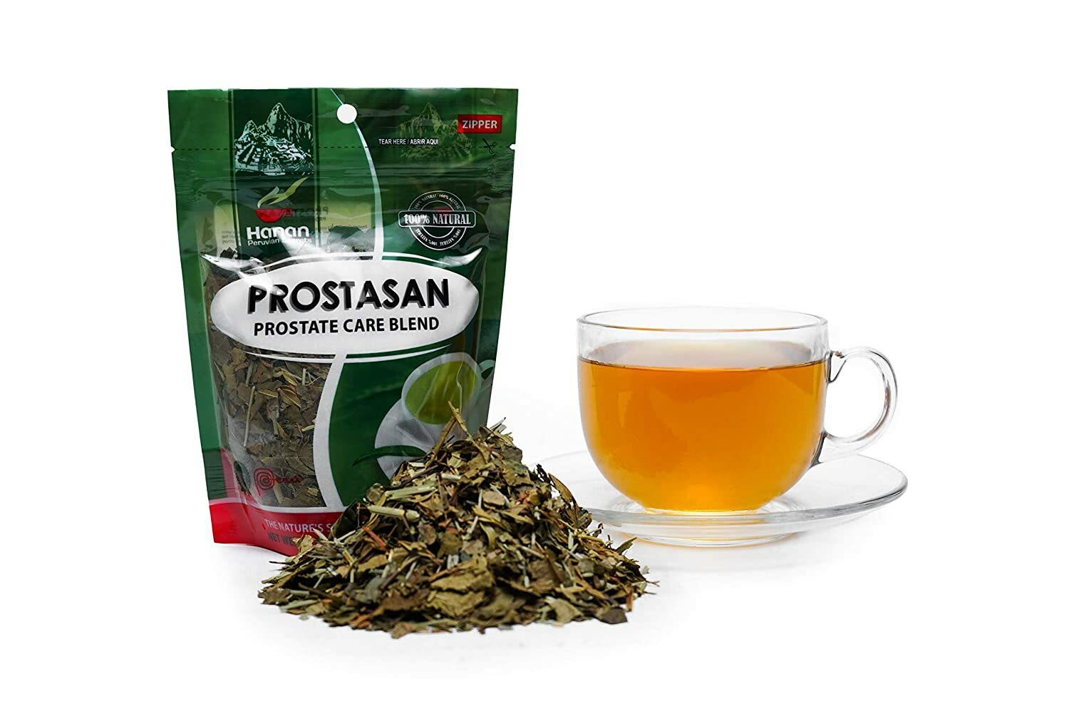 Hanan Peruvian Secrets Prostasan Herbal Tea | 100% Natural Prostate Care Blend | gallery