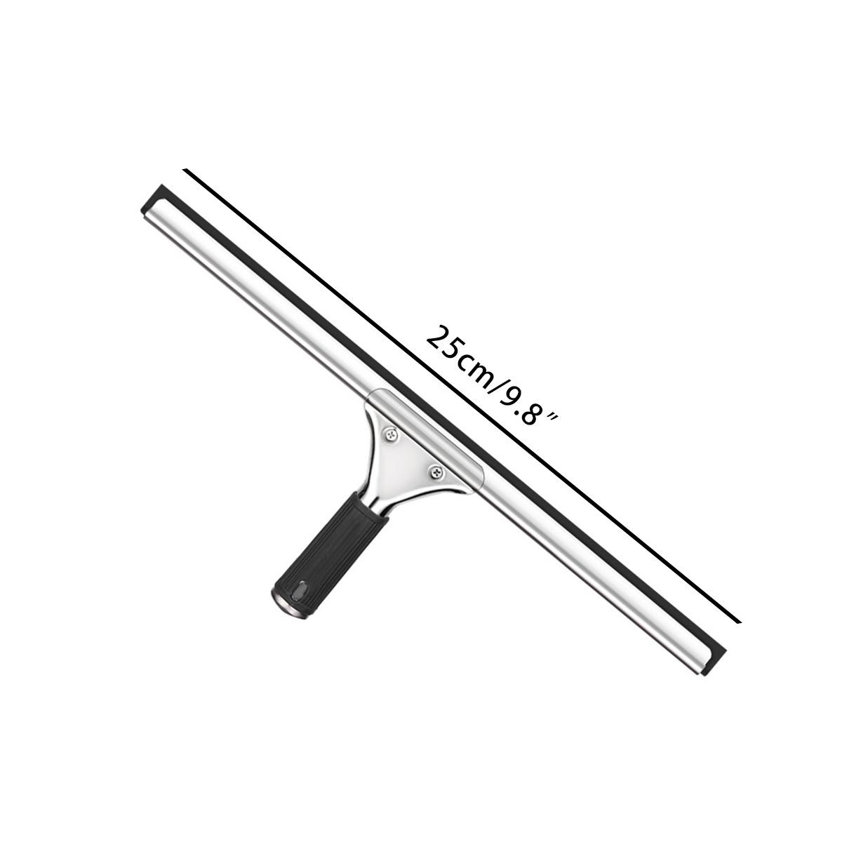High Quality Stainless Steel Rubber Squeegee for Glass and Floor Cleaning gallery