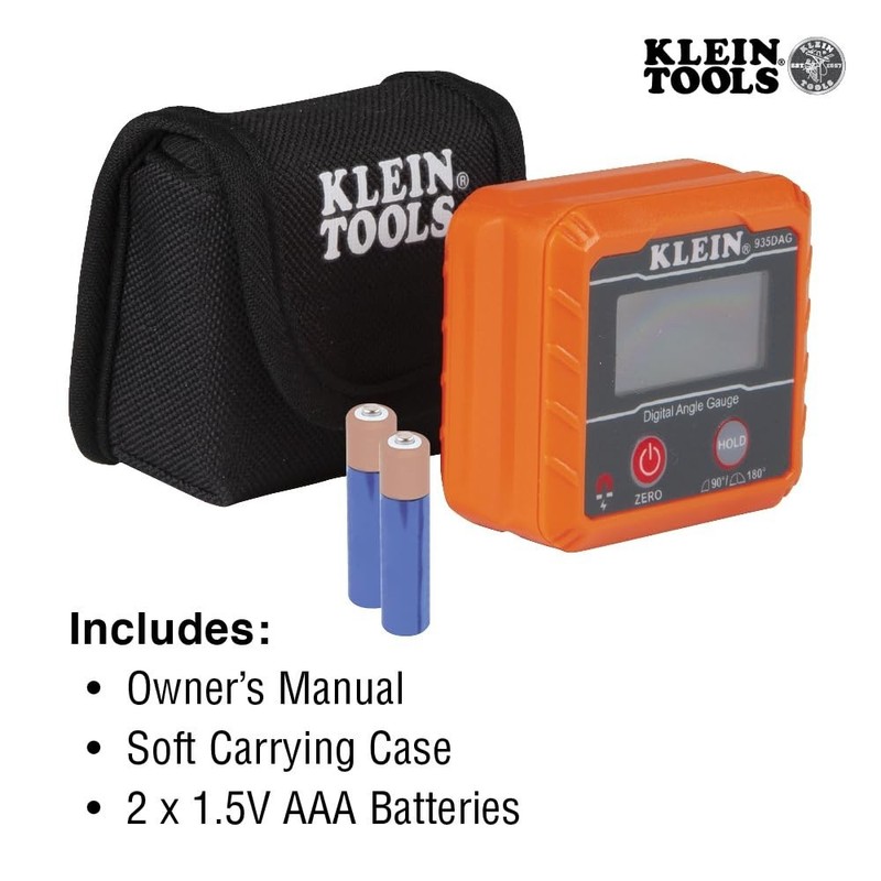 Digital Electronic Level & Angle Gauge - Measures 0-90° & 0-180°, Sets Angles gallery