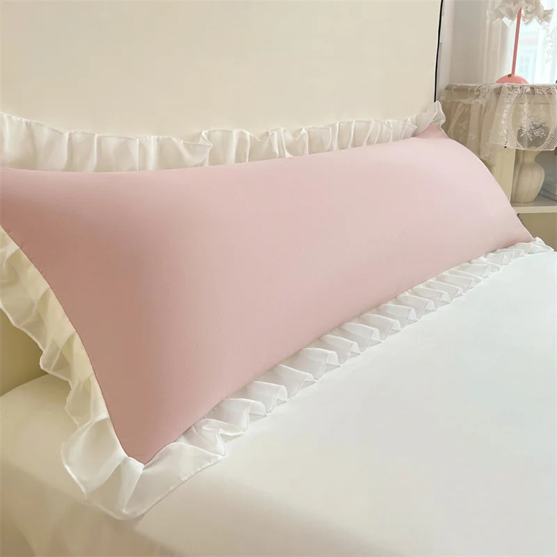 One single double long pillowcase pillow cover for couples at home, extended 1.2 gallery