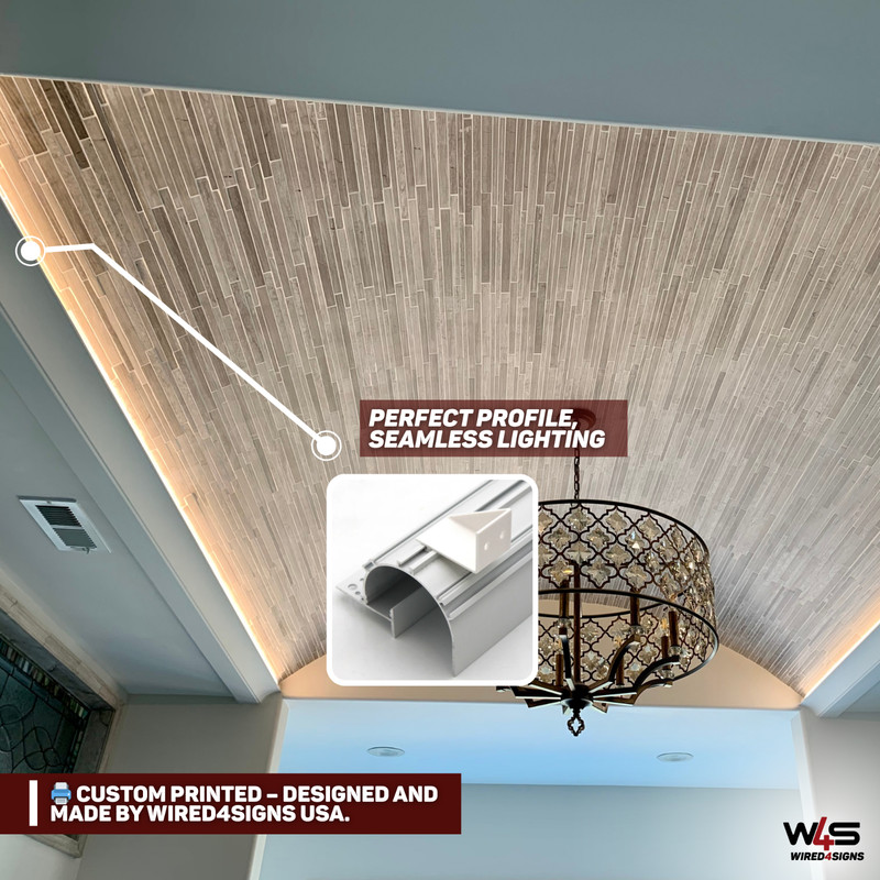 Wired4Signs Plastic Mounting Bracket Caracas LED Profile PETG Wall Ceiling Clip gallery