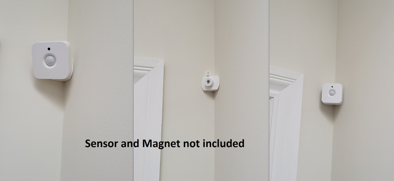 wall mount for Philips Hue 570977 Motion sensor Indoor use (no drill, no damage) gallery