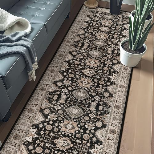 Washable Hallway Runner Rug 3x10: Non Slip Runner Rugs with Rubber Backing gallery