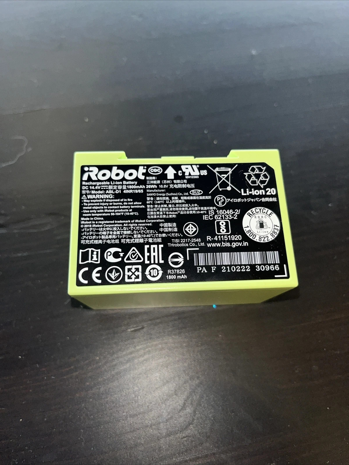Genuine i7 Battery For iRobot Roomba e5 e6 i1 i2 i3 i4 i5 i6 i7+i8+ j5+ J6 J7 gallery