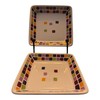 2 Pampered Chef Simple Additions 7.25” Square Plates – Colorful Squares EXC gallery