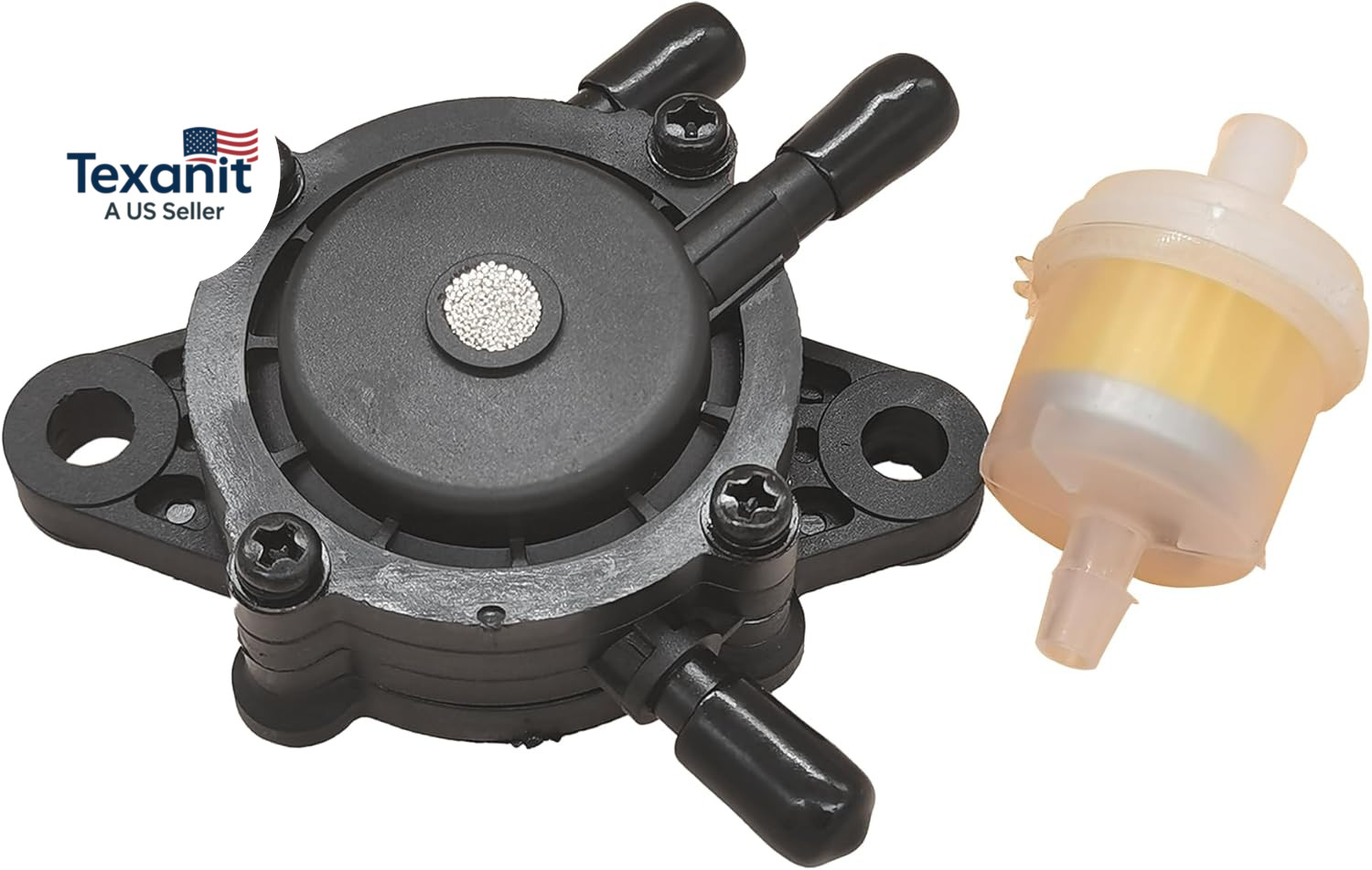 Vacuum Fuel Pump with Fuel Filter for Kohler 17HP-25 HP Small Engine Lawn Mower gallery