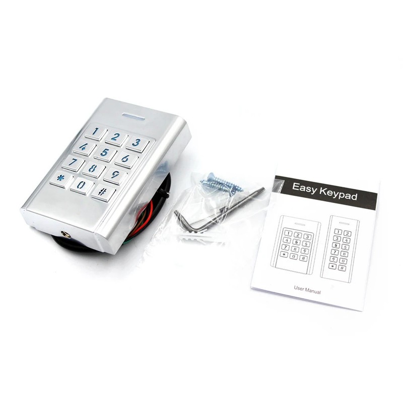 Access Control Keypad K5 IP66 Waterproof Zinc Alloy 1K User Door Security System gallery
