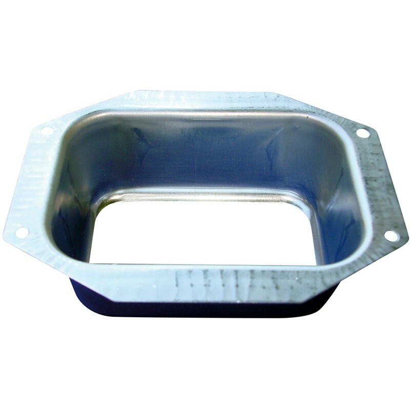 2x3 or 3x4 Aluminum Rectangular flat bottom Gutter Drop Outlet(s) gallery