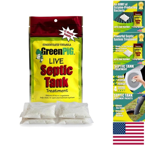 Efficient Septic Tank Treatment for 500-1500 Gallon Systems - Quick & Safe gallery