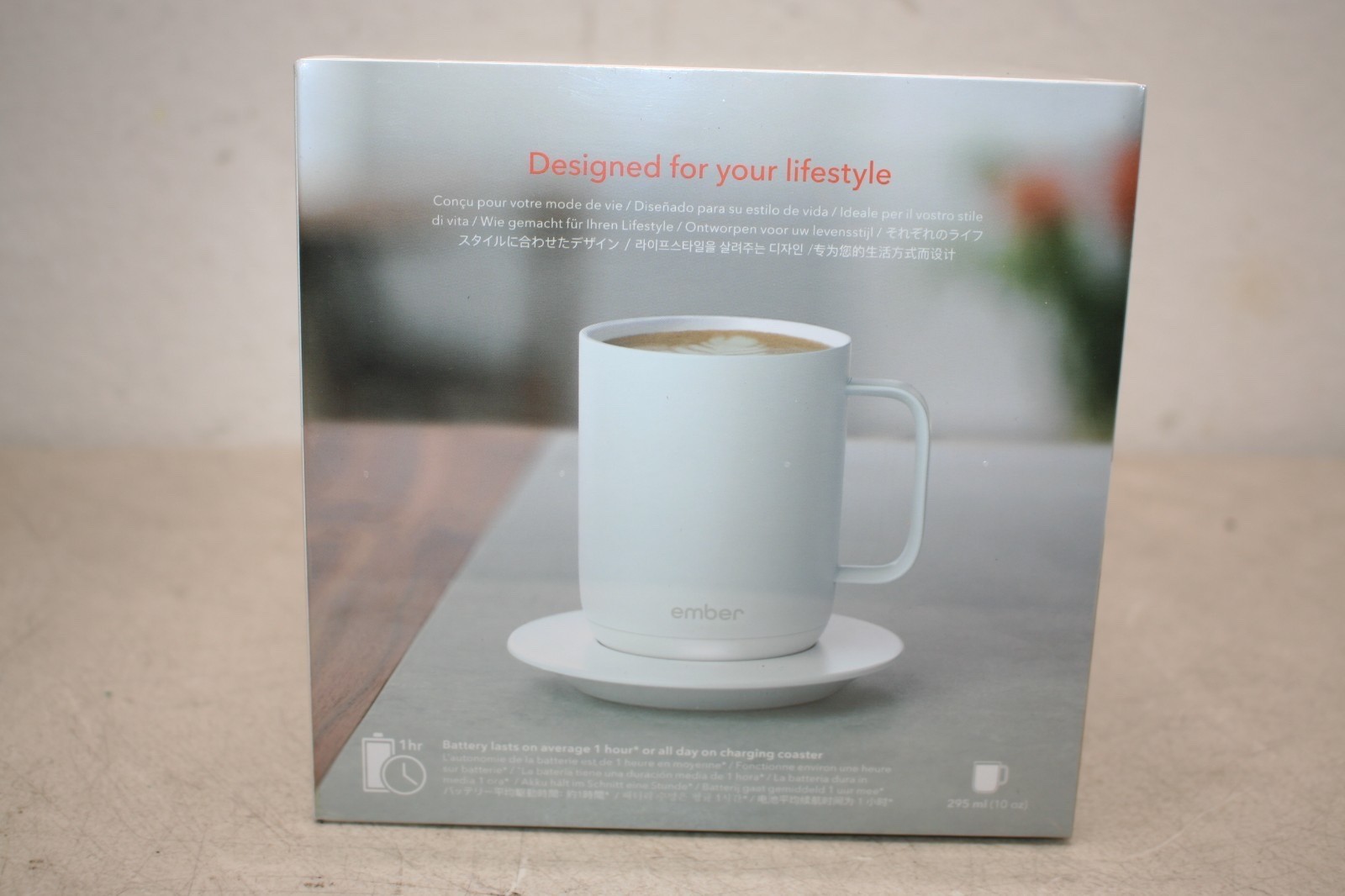 Ember Temperature Control Ceramic Smart Mug 10 Oz White (CM17) - New Sealed gallery