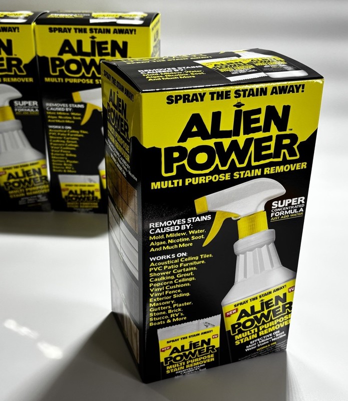 x3 Alien Power Super Concentrated Multi Purpose Stain Remover Mold Mildew Water gallery