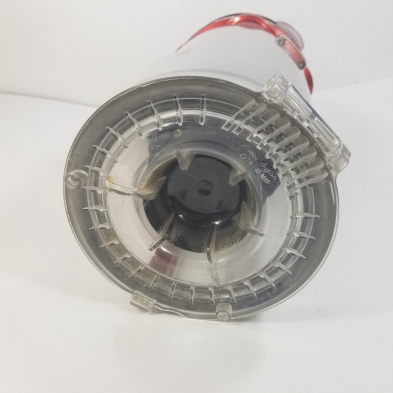 GENUINE Dyson DC24 Cyclone Bin Tank Canister Lid Assembly Red Clear gallery