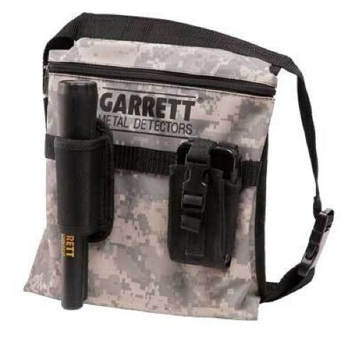 Garrett Camo Canvas Metal Detecting Finds Recovery Bag Pouch + Belt, #1612900 gallery