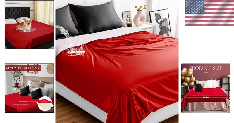 Versatile Waterproof Queen Blanket - 78" x 82" for Beds, Pets & Camping gallery