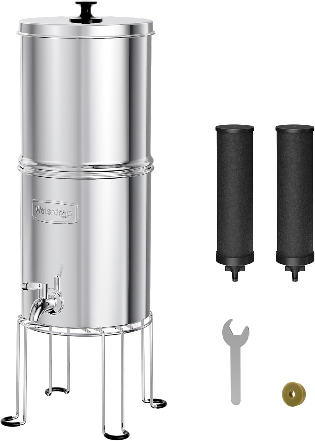 Waterdrop Gravity-fed Water Filtration System, NSF/ANSI 42&372 Certified (1+2) gallery