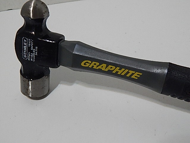 STANLEY 54-716 BALL PEIN HAMMER GRAPHITE HANDLE 16 OZ. FREE SHIPPING gallery