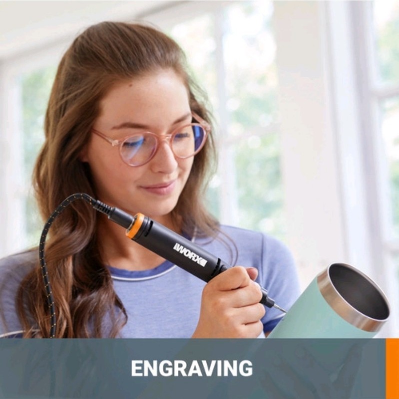 Worx® MakerX® 20V Rotary Tool Combo Kit - 3 Tool Set - Battery Included - WX991L gallery