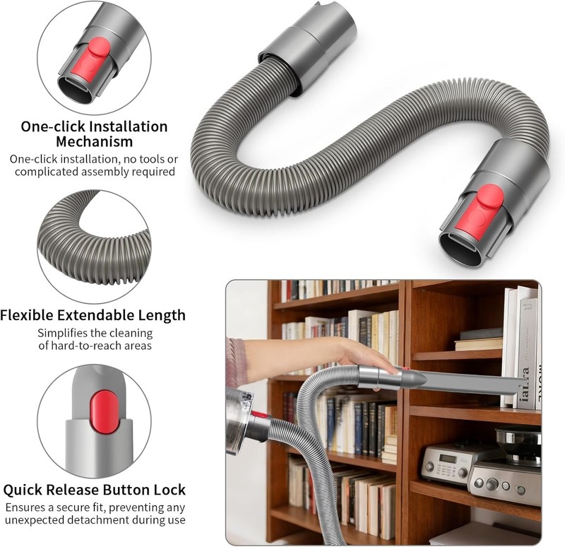 6 Replacement Attachment Kit for Dyson V15/V15s/V9/V8/V11/V12/V10/V7/Gen5 Cordle gallery