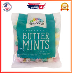 Assorted Pastel Buttermints, 14 Ounce, Appx. 100 pieces from Hospitality Mints