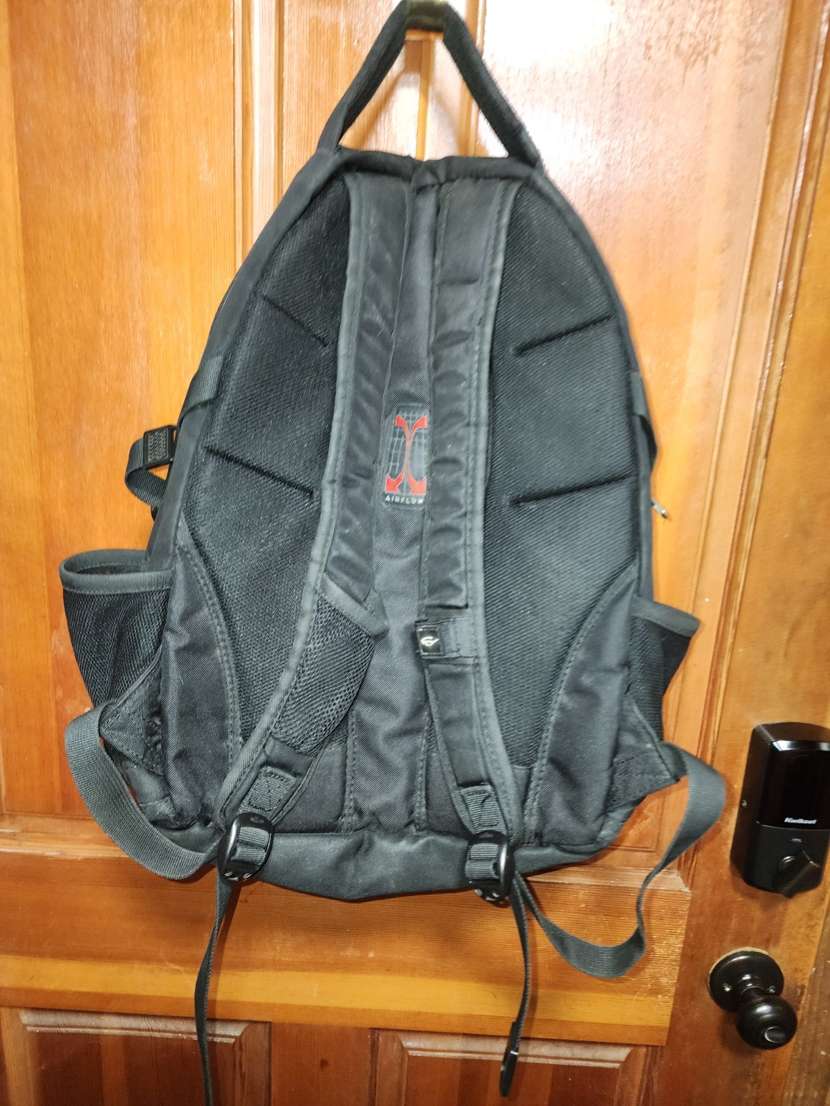 Swiss Tech Alps Backpack Black and Gray Airflow 2