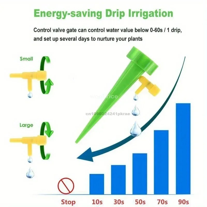 12PCS Mixed Automatic Drip Irrigation Plant Self Watering Kit Garden Device gallery