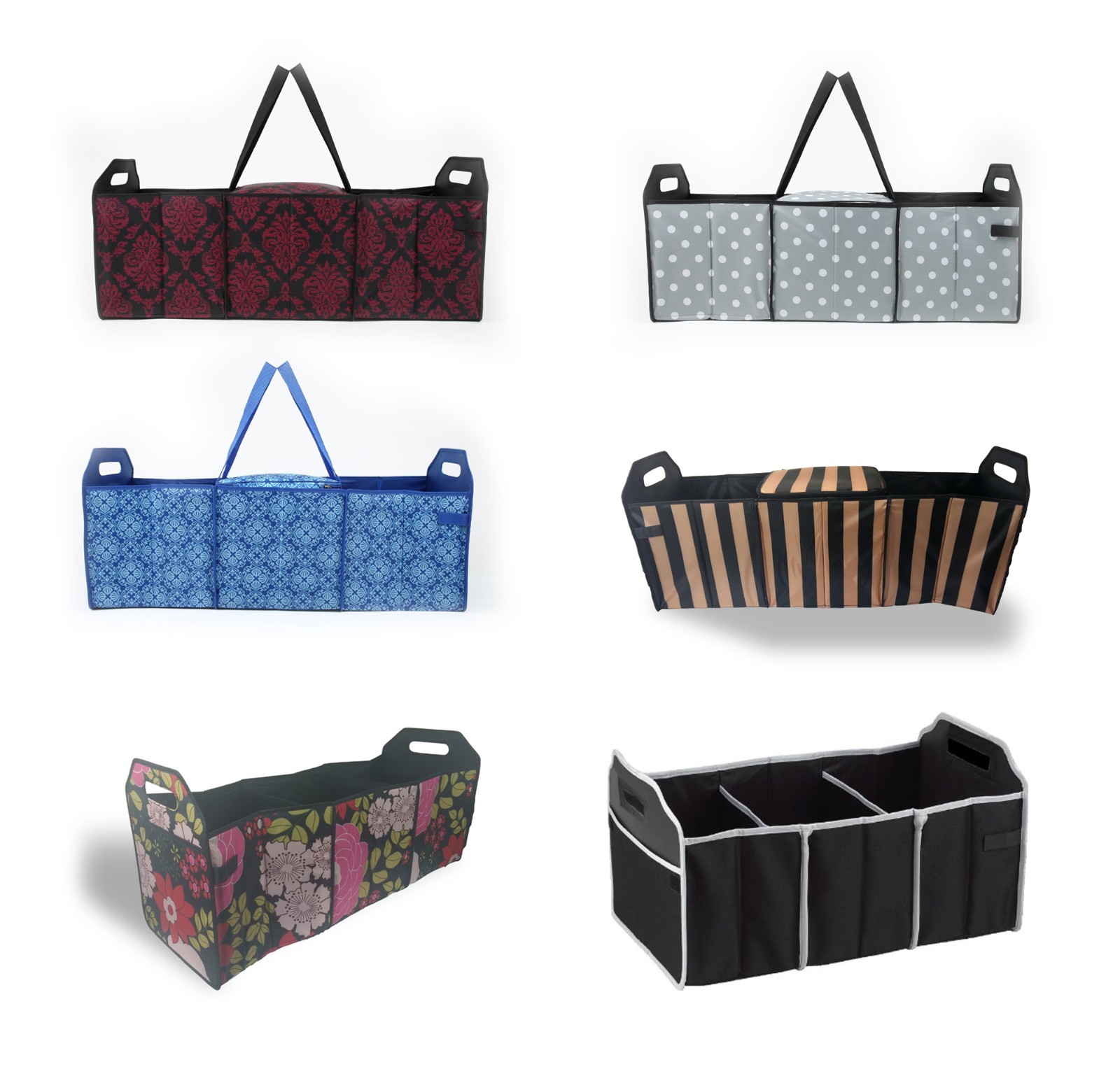 Sachi Insulated Trunk Organizer with Dividers, HAN-K38181 gallery