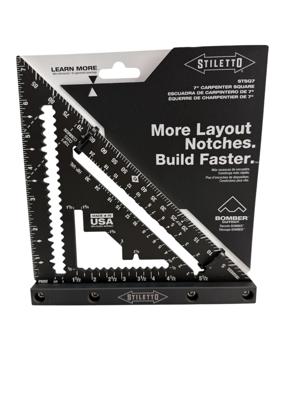 Stiletto STSQ7 7 inch Carpenter Square gallery
