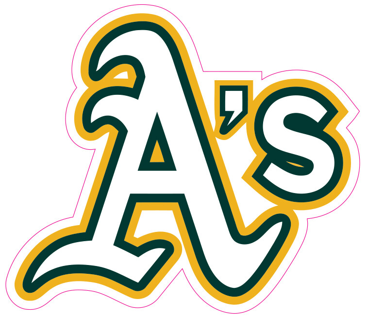 Oakland Athletics Vinyl Decal Sticker Car Truck Bumper Tumbler Mug gallery