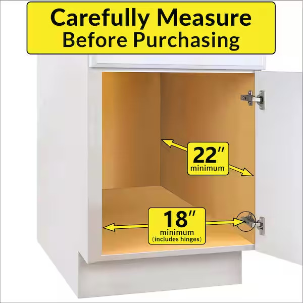 LYNK PROFESSIONAL Slide Out Wood Cabinet Organizer - 17 in. x 21 in. gallery