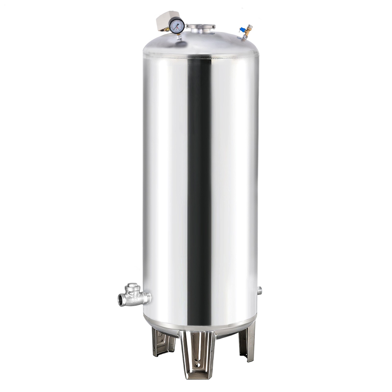 66 Gal Pressurized Well Tank Stainless Steel Water Pressure Tank For Well gallery