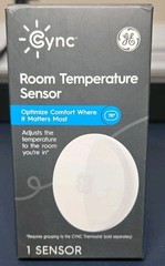GE CYNC Smart Room Temperature Sensor for CYNC Thermostat