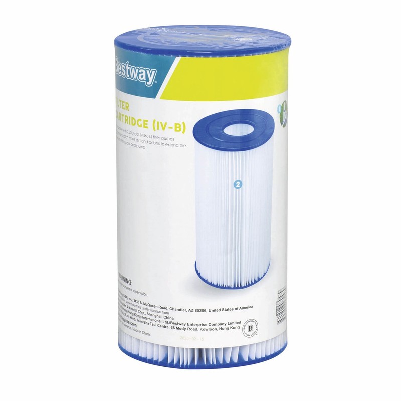 Bestway Flowclear Type IV & B Pool Filter Pump Replacement Cartridge (4 Pack) gallery